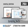 Barron’s News Digital Subscription for 2 Years at 70% Discount