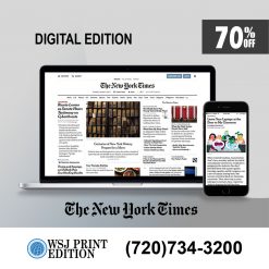 New York Times Digital Subscription for 2 years with a 70% Off