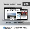 Wall St Journal News Digital Subscription for 3 Years at just $189