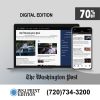 Washington Post Newspaper Digital Subscription for $159