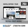 WSJ Digital Premium 1-Year Subscription for only $129